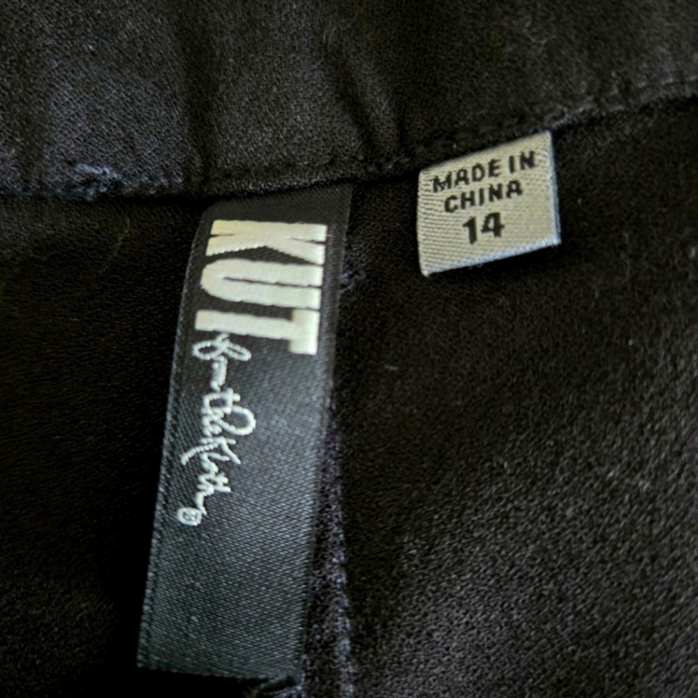 Kut from the Kloth Black Trousers - Picture 6 of 8